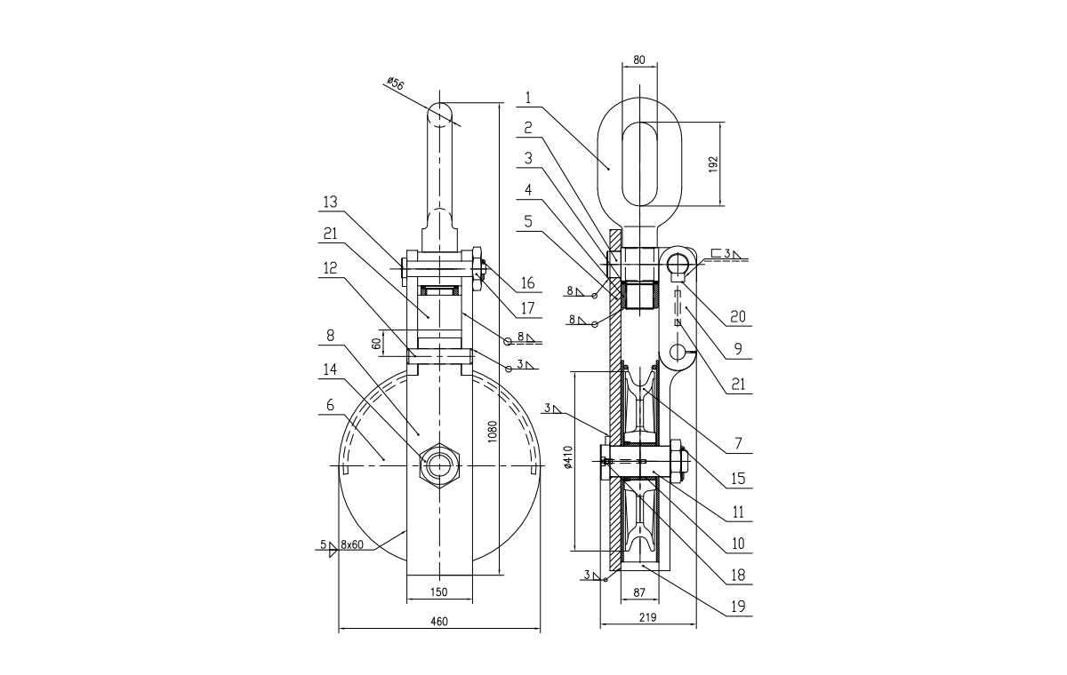 SB311 Cargo Snatch Block