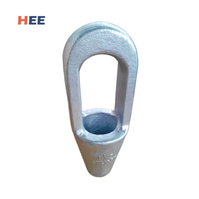 1-1/2 'SWL: 18.6t Robuuste gesloten Spelter Socket voor Marine